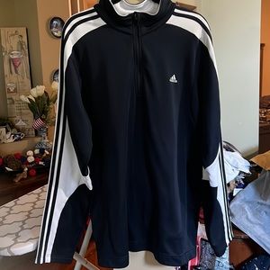 Mens Adidas 2X quarter zip Clima365 jacket